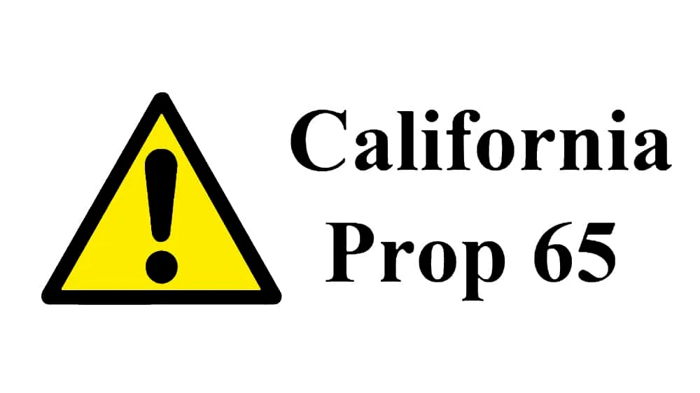 Cảnh báo Prop 65 có những yêu cầu gì?